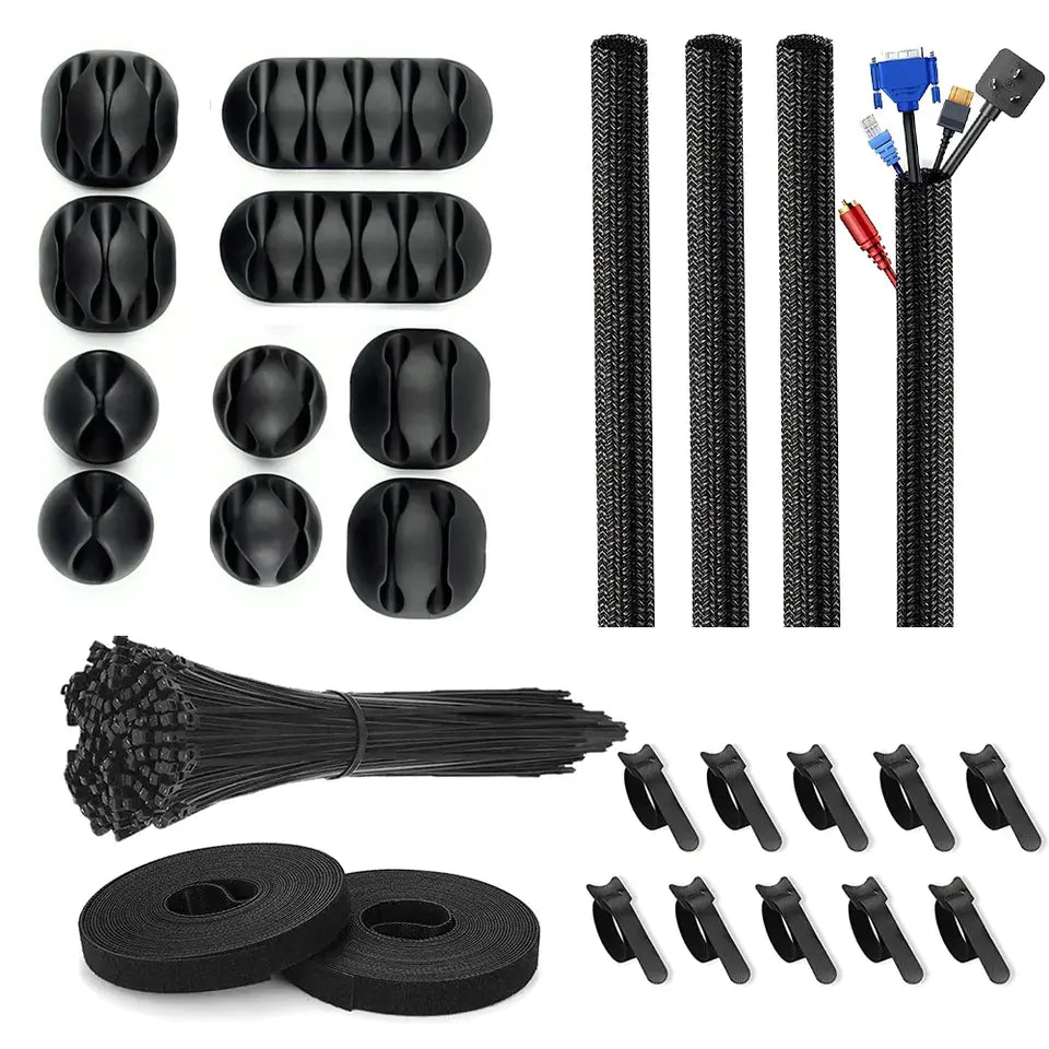 Silicone Cable Organizer Set