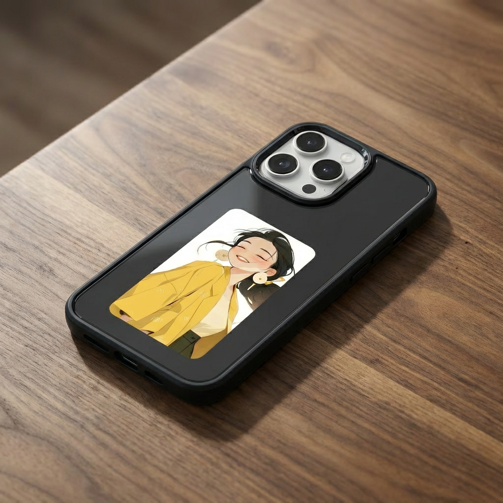 Smart E-Ink Projection Case